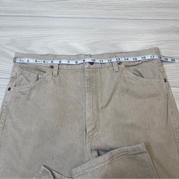 Wrangler 936TAN Cowboy Cut Slim Fit Western Jeans Men’s Size 36”Wx34”L - Picture 8 of 12